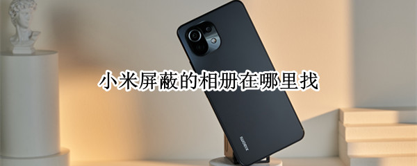 小米屏蔽的相册在哪里找（小米屏蔽的相册在哪里找回）