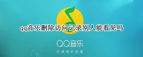 qq音乐删除访问记录别人能看见吗（qq音乐真的可以删除自己的访问记录吗）