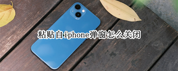 粘贴自iphone弹窗怎么关闭 粘贴自iphone弹窗怎么关闭,关闭接力还是没用
