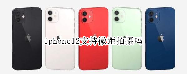 iphone12支持微距拍摄吗（iphone12有微距镜头吗）