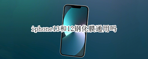 iphone13和12钢化膜通用吗 iphone13和12的钢化膜通用吗