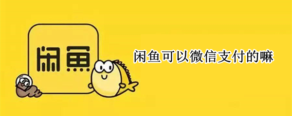 闲鱼可以微信支付的嘛（闲鱼可用微信支付么）