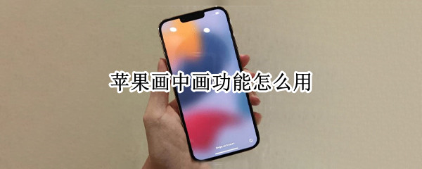 苹果画中画功能怎么用（苹果画中画功能怎么用不了）