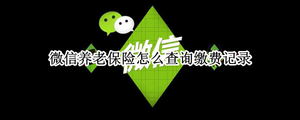 微信养老保险怎么查询缴费记录（微信养老保险怎么查询缴费记录清单）