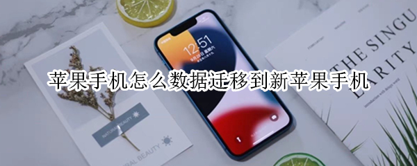 苹果手机怎么数据迁移到新苹果手机 苹果手机怎么数据迁移到新苹果手机里