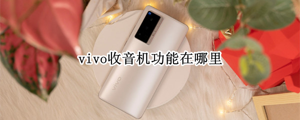 vivo收音机功能在哪里 vivo收音机功能在哪里打开