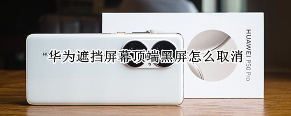 华为遮挡屏幕顶端黑屏怎么取消 华为一遮住屏幕顶部就黑屏