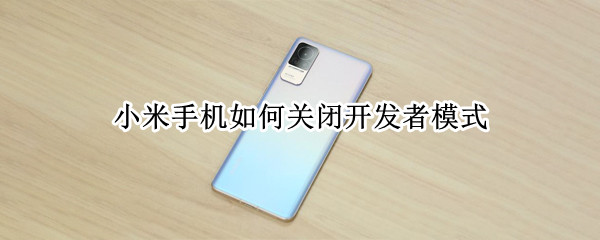 小米手机如何关闭开发者模式（小米手机如何关闭开发者模式）