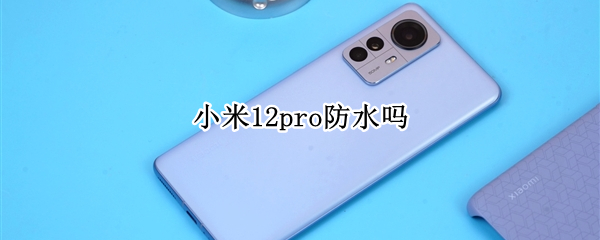 小米12pro防水吗（小米11pro 防水吗）