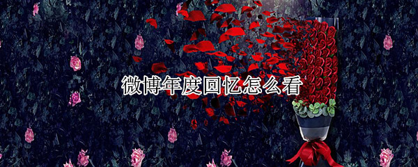 微博年度回忆怎么看（微博年度回忆怎么看不到）