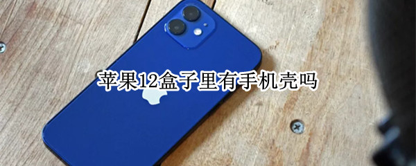 苹果12盒子里有手机壳吗 苹果12盒子里面有手机壳吗