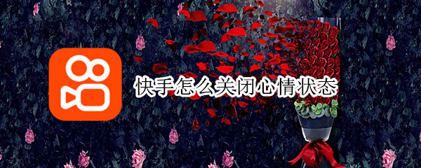 快手怎么关闭心情状态（快手怎么设置心情）