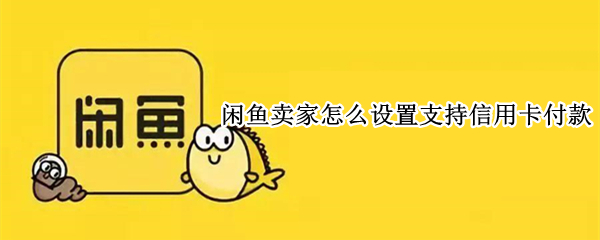 闲鱼卖家怎么设置支持信用卡付款 闲鱼卖家怎么设置信用卡付款方式