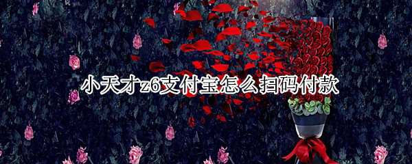 小天才z6支付宝怎么扫码付款（小天才z6怎么用支付宝扫码付款）