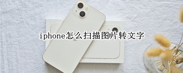iphone怎么扫描图片转文字（iphone怎么扫描照片转文字）