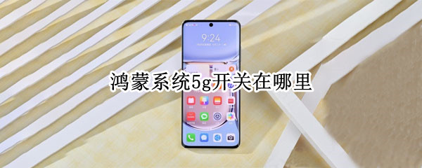 鸿蒙系统5g开关在哪里 鸿蒙系统控制中心5g开关