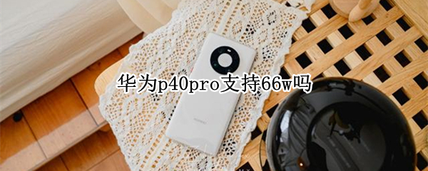 华为p40pro支持66w吗（华为p40pro可以用66w）