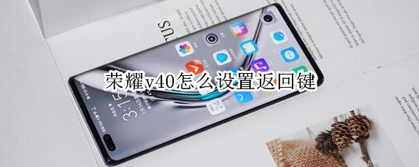 荣耀v40怎么设置返回键（荣耀v40怎么设置返回键在屏幕上）