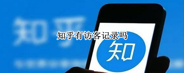 知乎有访客记录吗（知乎可以看到访客记录吗）