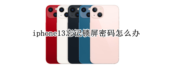 iphone13忘记锁屏密码怎么办 iphone13密码忘了怎么办