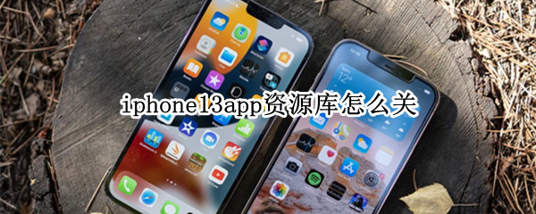 iphone13app资源库怎么关（iphone13app资源库怎么关社交）