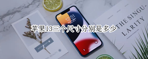 苹果13三个尺寸分别是多少 苹果13三个尺寸分别是多少mar