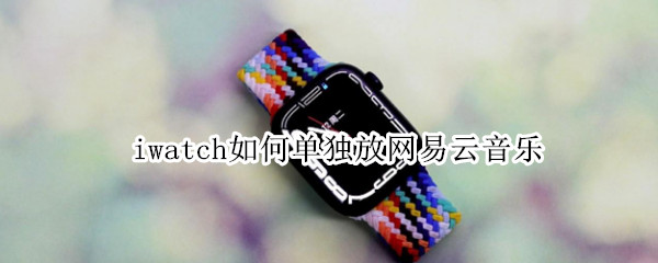 iwatch如何单独放网易云音乐 iwatch怎么网易云放音乐