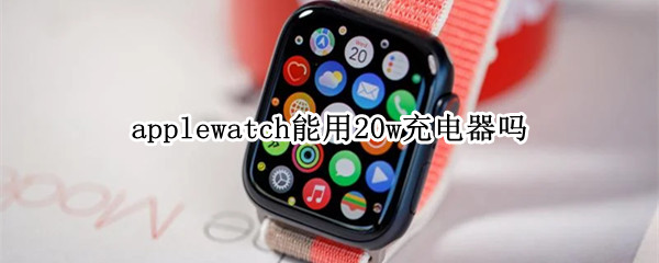 applewatch能用20w充电器吗（applewatch能用18w充电器吗）