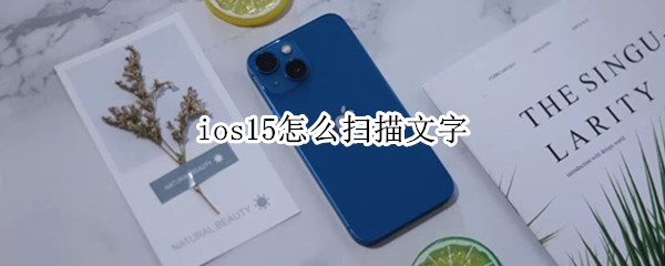 ios15怎么扫描文字（ios15扫描输入）