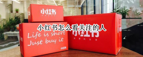 小红书怎么看关注的人 小红书怎么看关注的人赞了什么