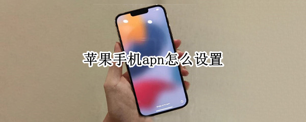 苹果手机apn怎么设置 苹果手机apn设置4G提速