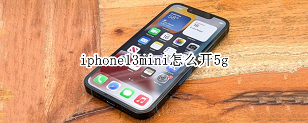 iphone13mini怎么开5g（iphone13mini怎么开热点）
