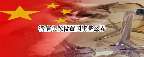 微信头像设置国旗怎么弄（微信头像设置国旗怎么弄的）