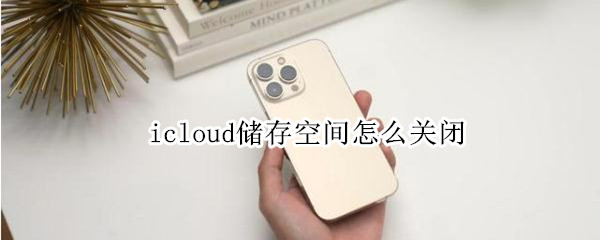 icloud储存空间怎么关闭 icloud储存空间怎么关闭备份