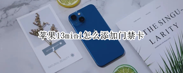 苹果13mini怎么添加门禁卡 苹果13如何添加门禁卡