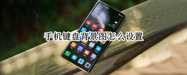 手机键盘背景图怎么设置（手机键盘背景图怎么设置自己照片）