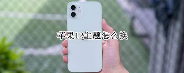 苹果12主题怎么换（苹果12主题怎么换图标）