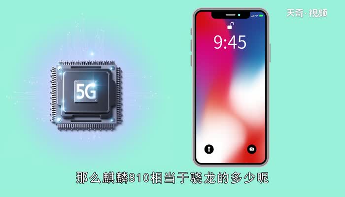 麒麟810相当于骁龙多少  麒麟810相当于骁龙多少