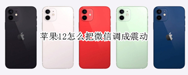 苹果12怎么把微信调成震动 苹果12怎么把微信调成震动铃声