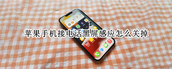 苹果手机接电话黑屏感应怎么关掉 苹果通话感应黑屏怎么关掉