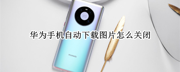 华为手机自动下载图片怎么关闭 华为手机自动下载图片怎么关闭mate10