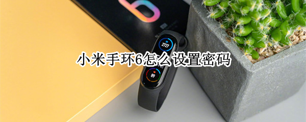 小米手环6怎么设置密码（小米手环怎么设置密码锁屏）