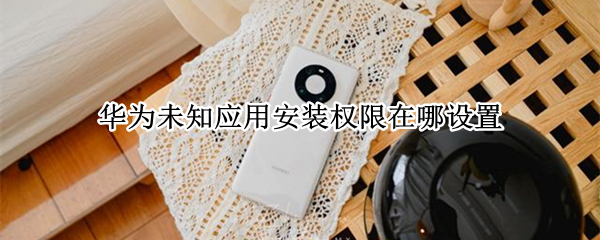 华为未知应用安装权限在哪设置 华为设置中的安装未知应用权限在哪里