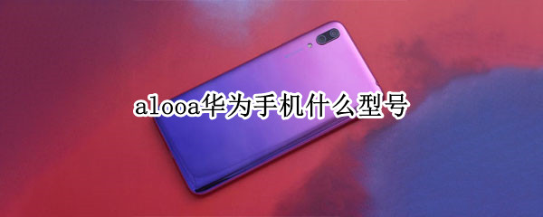 alooa华为手机什么型号（pot-alooa华为手机什么型号）
