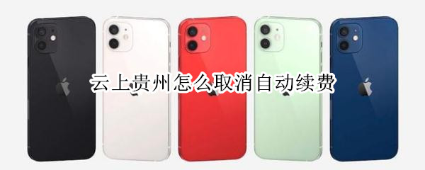 云上贵州怎么取消自动续费 云上贵州怎么取消自动续费会员