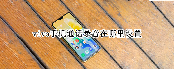vivo手机通话录音在哪里设置（vivo手机通话录音在哪里设置有快捷键吗）