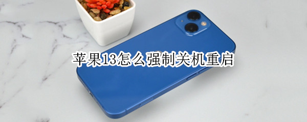 苹果13怎么强制关机重启（苹果怎么强制关机重启没反应）