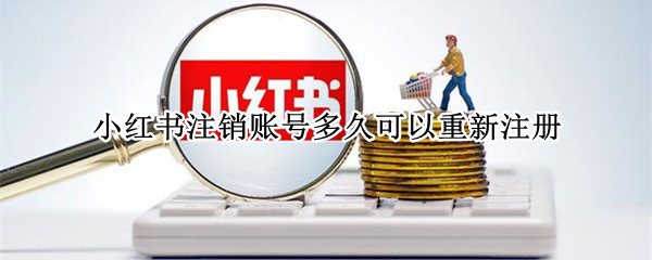 小红书注销账号多久可以重新注册（小红书账号注销后多久可以重新注册）