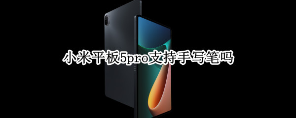 小米平板5pro支持手写笔吗（小米平板5自带笔吗）