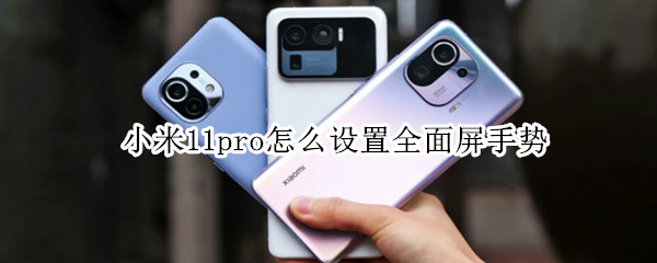 小米11pro怎么设置全面屏手势（小米11pro怎么设置全面屏手势密码）